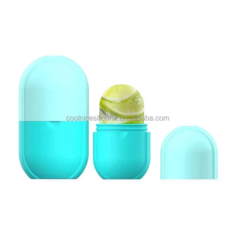 Upgraded Facial Ice Roller, Facial Beauty Ice Roller Skin Care Tools, Facial Beauty Silicone Ice Moulds