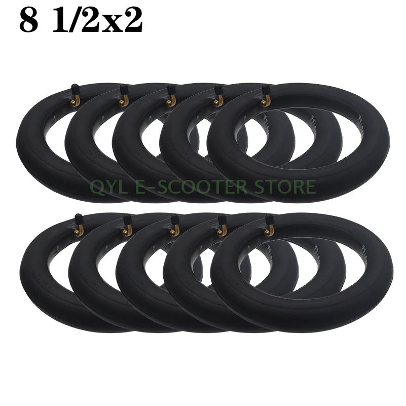 10pcs 8 1/2 x2 Inner Tube 50/75-6.1  Innertube for Electric Scooter Xiaomi Mijia Tire