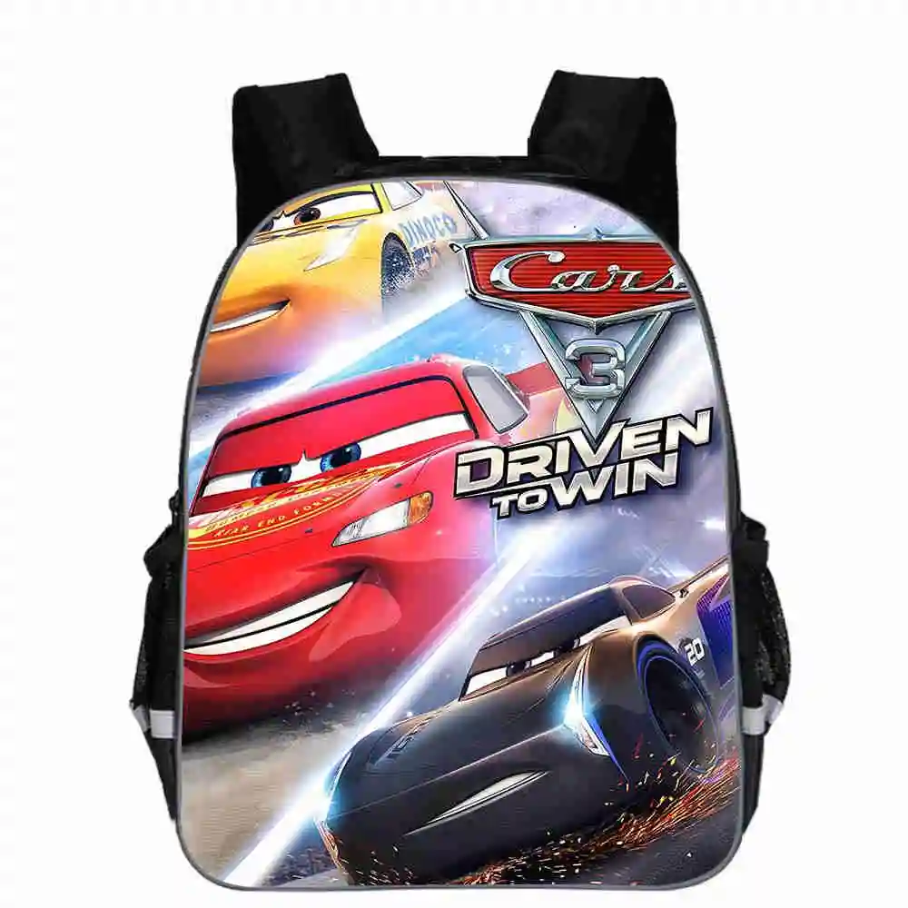 Disney 95 Cars Schoolbag Cool 3D Printing Small Backpack Kindergarten Baby Boys School bags Kids Bookbag