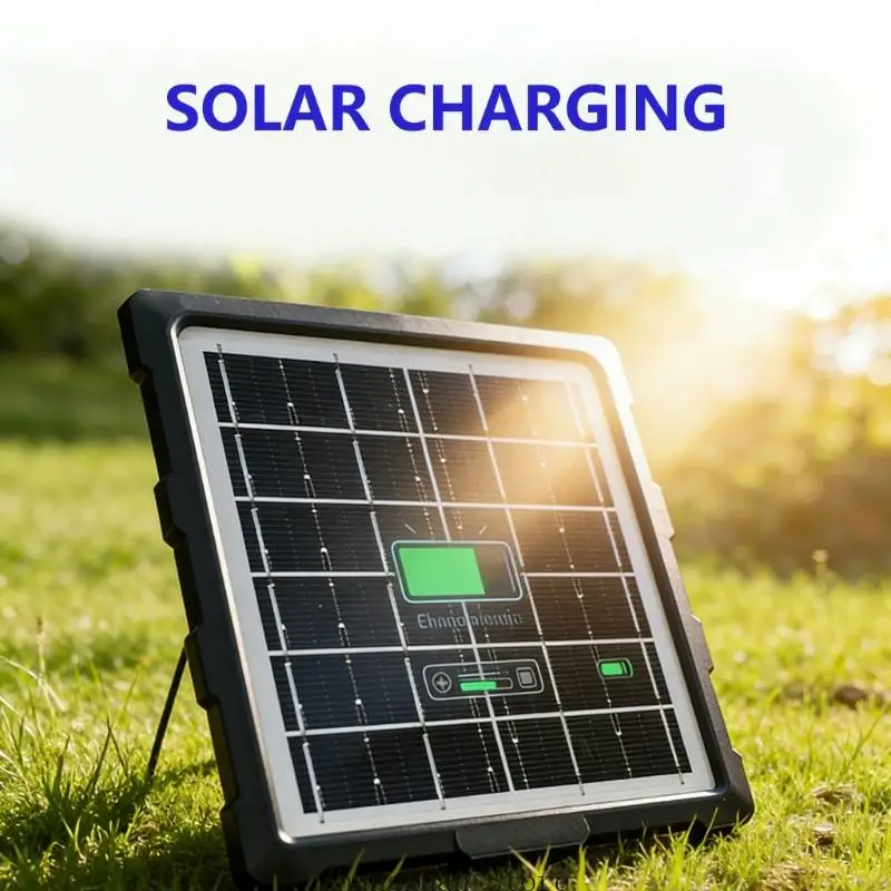 Solar Garden Irrigation Set With 10/15/20m Hose And 10/15/20 Drippers Included for Balcony Indoor Outdoor Potted Plant 3XUF
