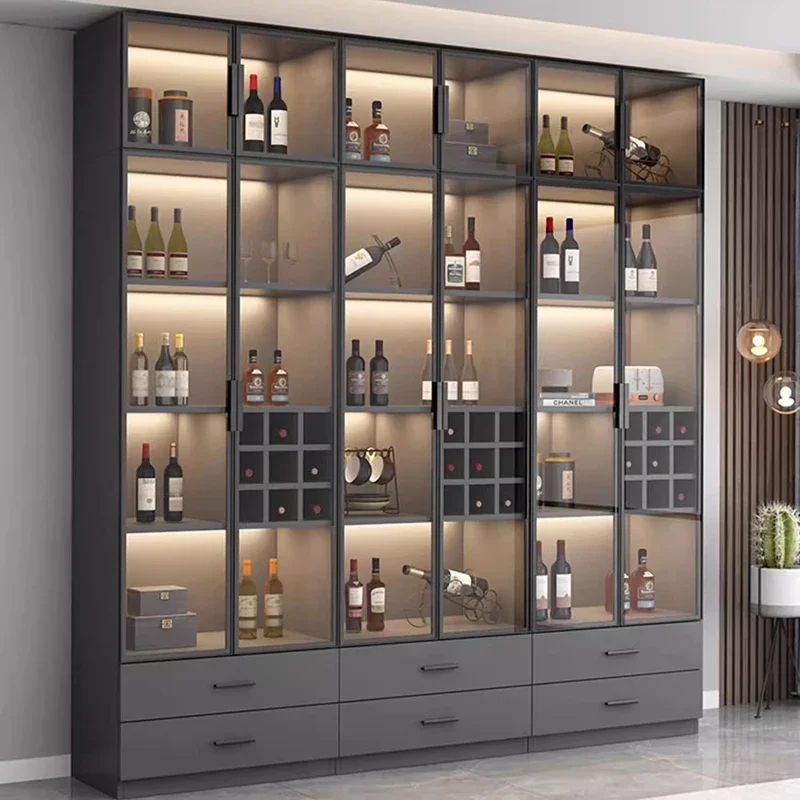 Wardrobes Corner Living Room Cabinets Display Luxury Office Magazine Racks Closet Cabinets Organizer Gabinete Salon Furniture