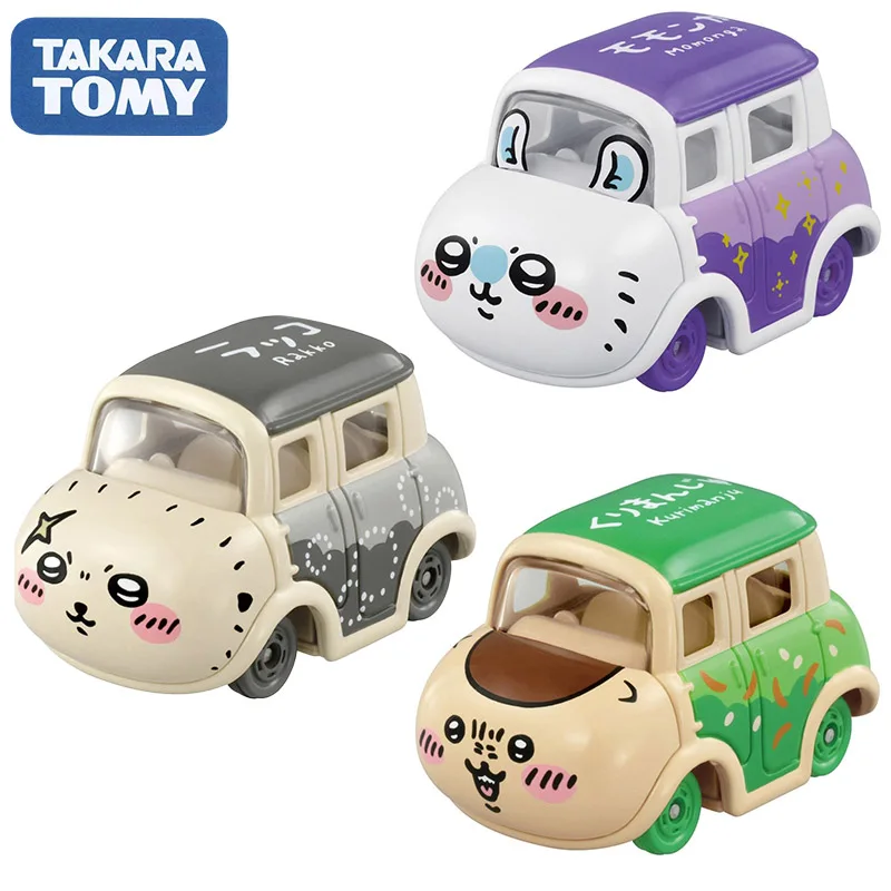 TAKARA TOMY CHIIKAWA serie figuras de coche de aleación modelos periféricos adornos decoración regalos de cumpleaños para niños juguetes de dibujos animados