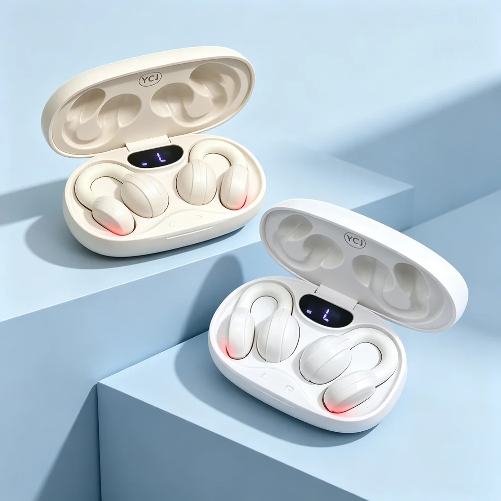 TWS Wireless Bluetooth Headphones Wireless Earbuds Noise-isolating Bluetooth Headsets Block Out Distractions in Busy Offices