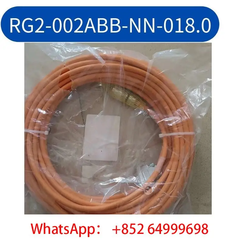 

Brand new encoder cable RG2-002ABB-NN-018.0 with a length of 18 meters and a one-year warranty for quick delivery