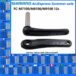 SHIMANO SLX M7100 XT M8100 M9100 M6100 12s MTB Crankarm Mountain Bike Bicycle1x12Speed 165mm170mm175mm MT801 Bottom Bracket