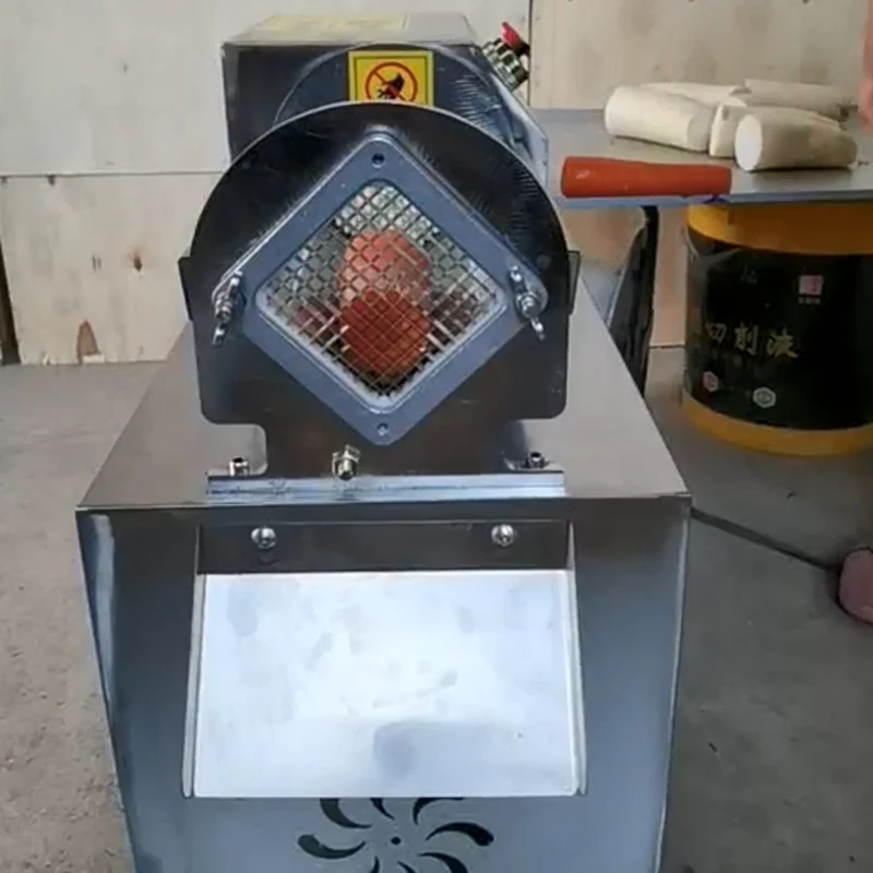 Factory French fries cutter commercial electric potato chips slicer small vegetable fruit cutting machine is simple and convenie