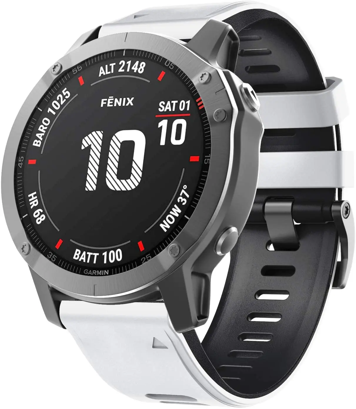 20MM 22MM 26MM Silicone Strap For Garmin Fenix 7 7X 7S 6 6X 6S Pro 5X 5S Plus/Instinct 2/945/EPIX/Descent G1 Solar QuickFit Band