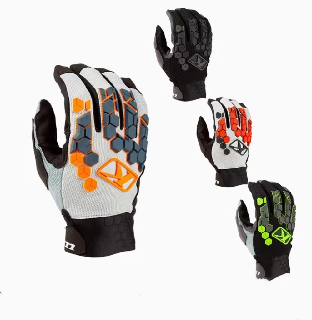 25 new off-road road motorcycle riding gloves, motorcycle long racing anti-wear breathable gloves