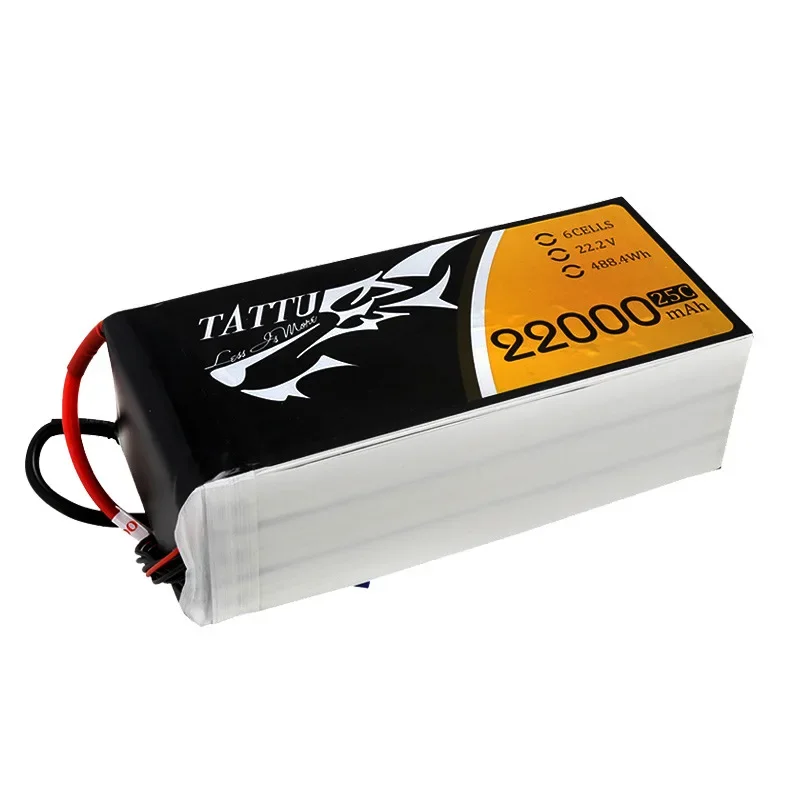 

Optimized English Title: Drone Battery For TATTU 22000mAh 25C 22.2V 6S1P Agriculture Mapping Spraying UAV LiPo Battery High