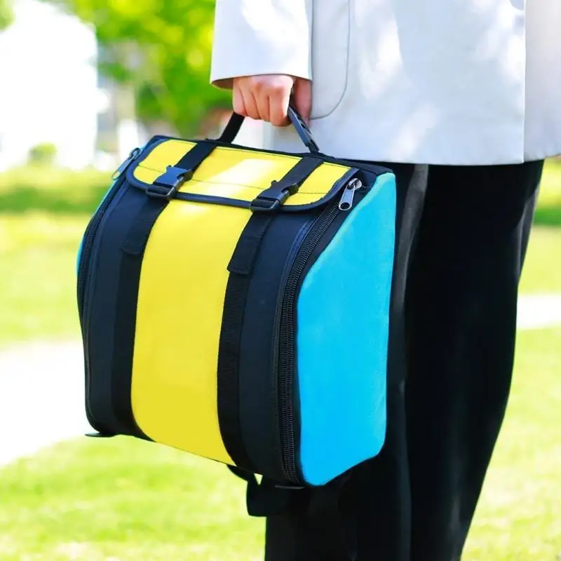 31BE Durable 8 Bass 22 Accordion Bag Nonslip Accordion Case Gig Bag Waterproof Backpack with Anti- Collision Interlayer