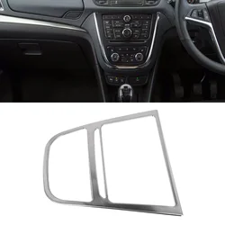 Stainless Steel Center Console Control Panel Cover Trim For Vauxhall For Mokka 2013 2016 Functional Design