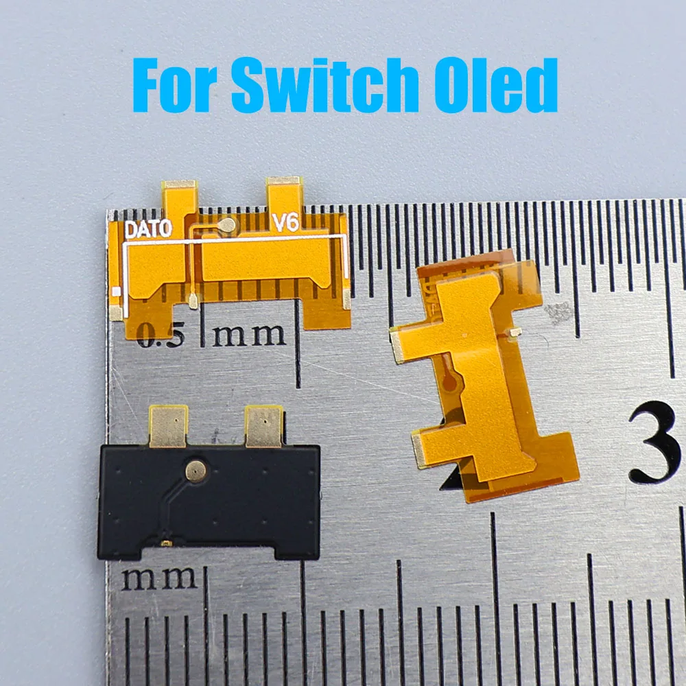 2-20 Piezas de Cable Flex DATO V6 Revisado para Switch OLED, Cable Flex TX PCB para NS Switch OLED, Adaptador Flex Cable EMMC Dat0 Pequeño