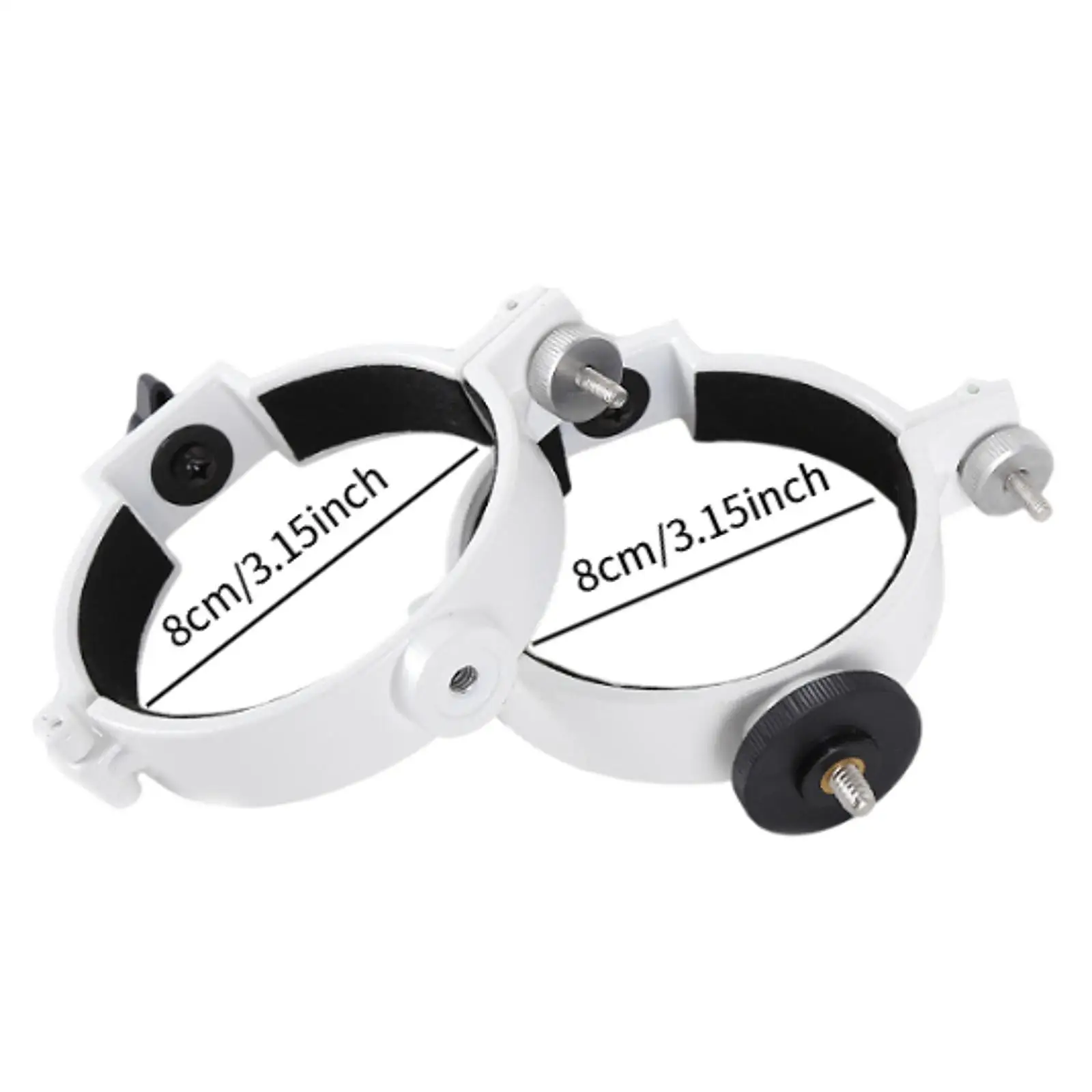 Reliable Sturdy Telescope Tube Mounting Rings Parts Professional Installation Astronomy Telescope Accessories Easy