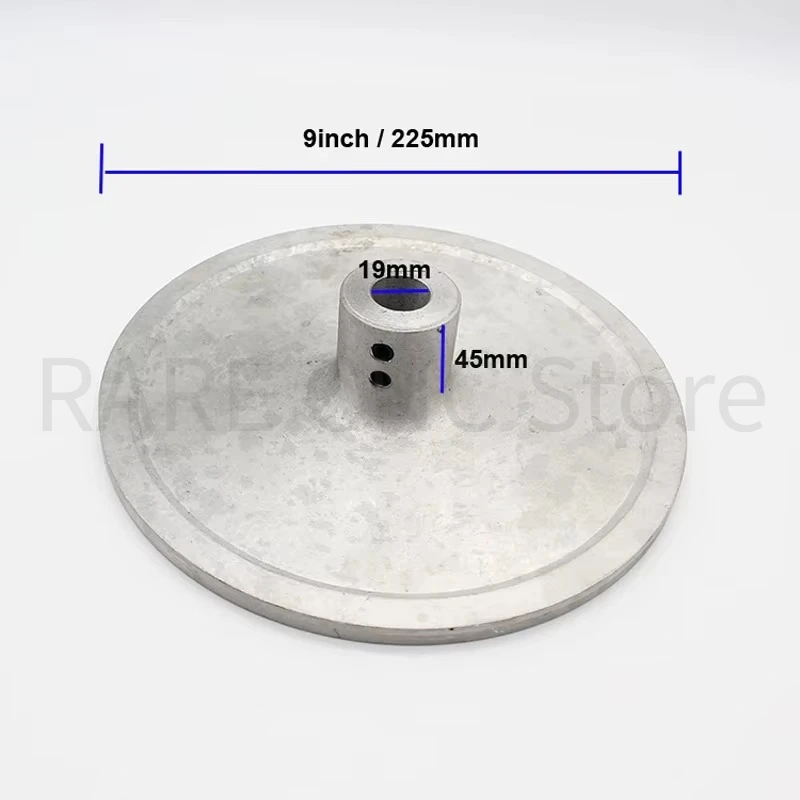 Aluminum Backing Plate 4/6/7/8/9 Inch, Buffing Disc Holder for Flat Polisher Sponge Sheepskin Polishing Pad