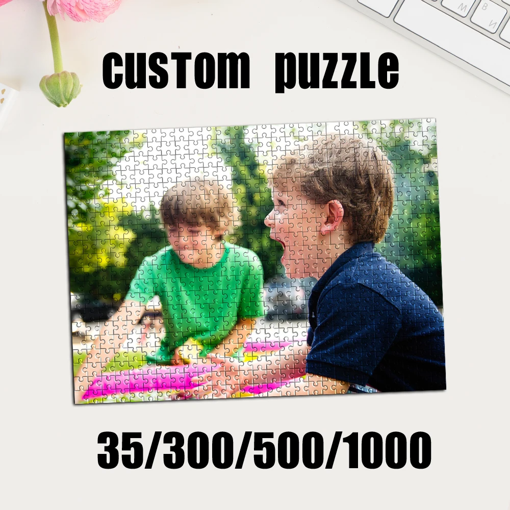 Home Decor Pt - 35/300/500/1000pcs 개인화 된 사용자 정의 사진