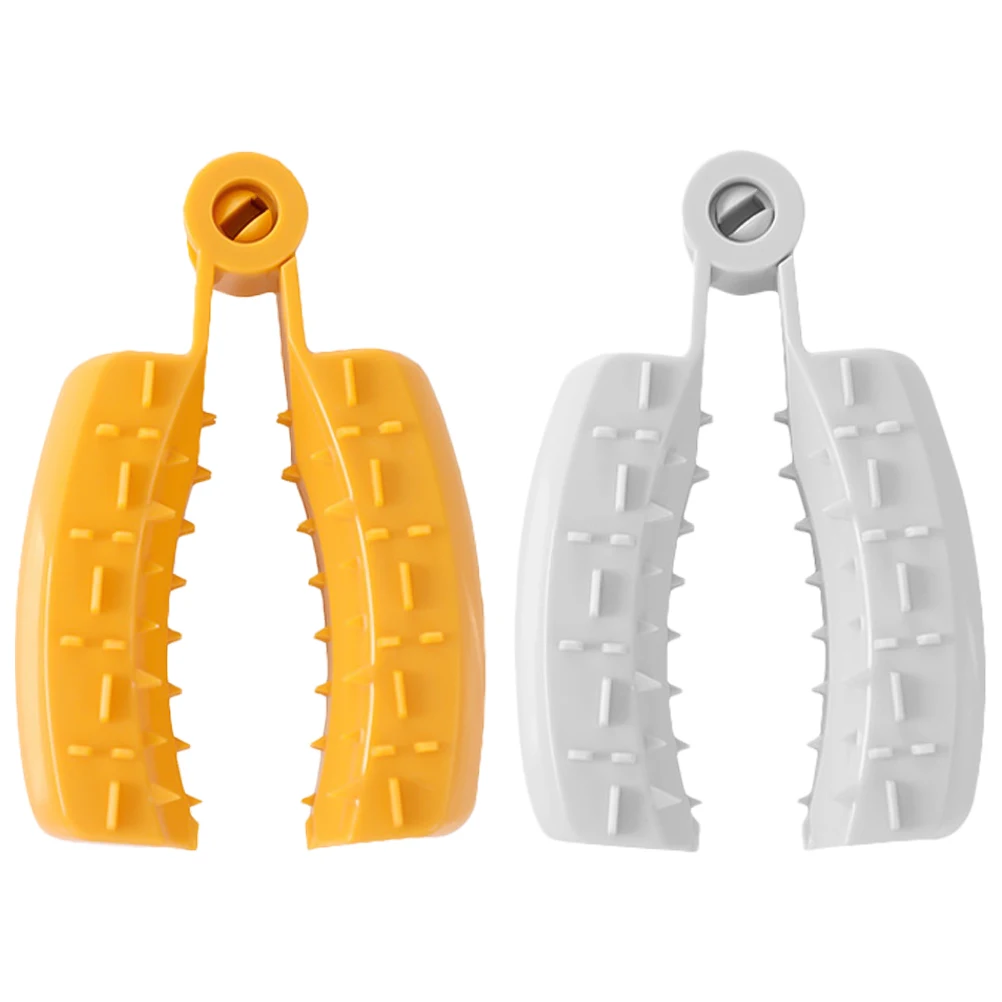 

2 Pcs Reusable Finger Guards for Cutting Vegetable Hand Protector Anti-cut Chop Guard Mandolin Fruit Kitchen Tool