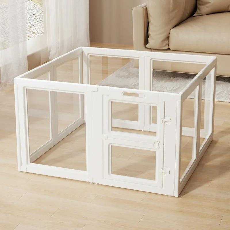 Large and small double-door pet fences, small dog fences, rabbit pet fences