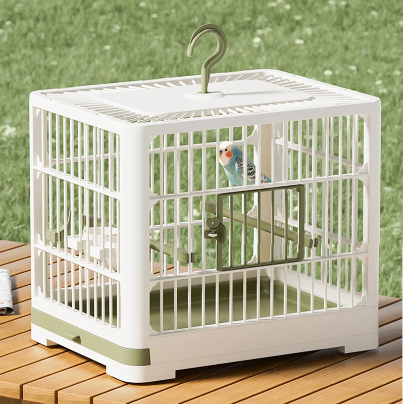 Bird Cage Parrot Villa Cage Large Space Breathable Bird Walking Artifact Outdoor Portable Take-Out Ornamental Cage