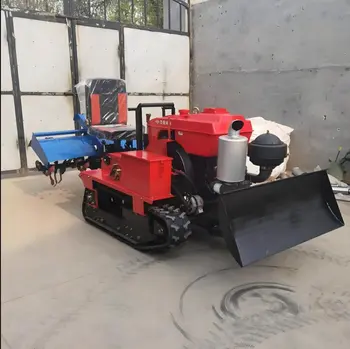 中國產25馬力35馬力迷你履帶式拖拉機農用耕耘機旋耕機花園耕耘機農用土壤耕耘機 8 最佳銷售 農業拖拉機 - №6