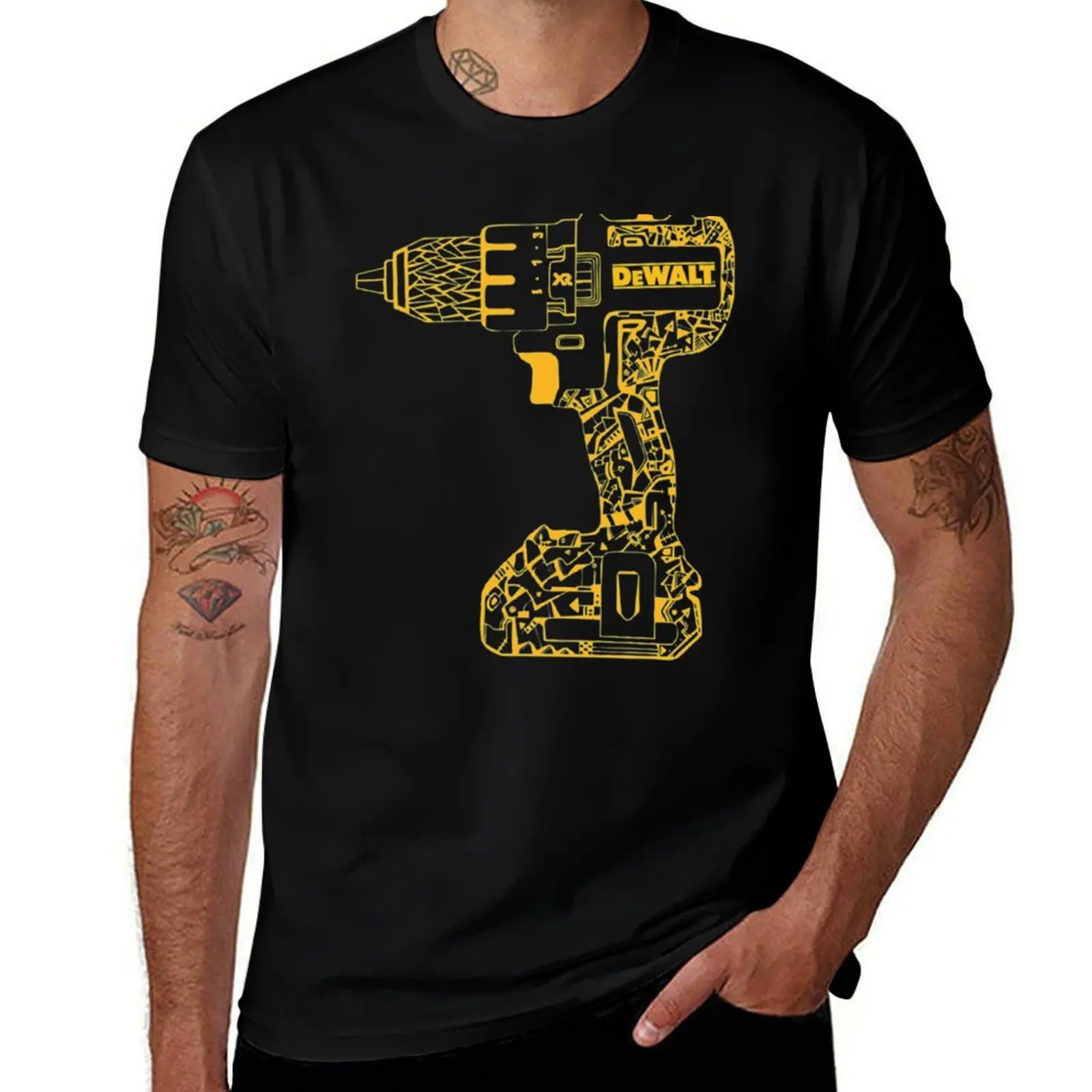 

tools kit art T-Shirt anime summer top oversized anime tshirt Men's t-shirts