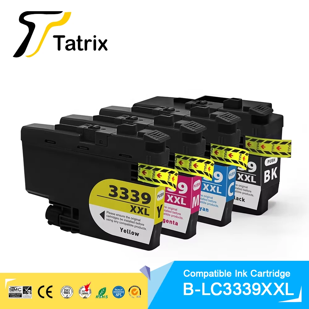 

Tatrix LC3339 LC3339XXL Цветной совместимый картридж для принтера для Brother MFC-J5945DW/MFC-J6545DW/MFC-J6945DW/MFC-J5845DW