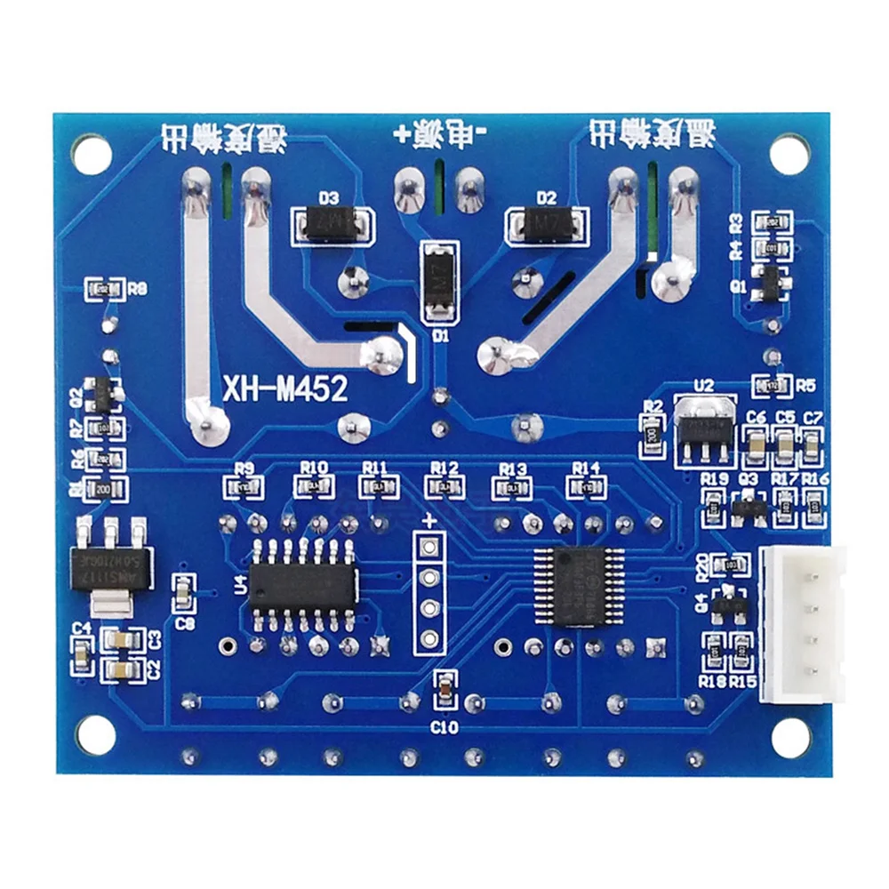 Kontrol Suhu Kelembaban Modul XH-M452 Tampilan Digital Kontrol Otomatis Output Ganda Presisi Tinggi dengan Sensor