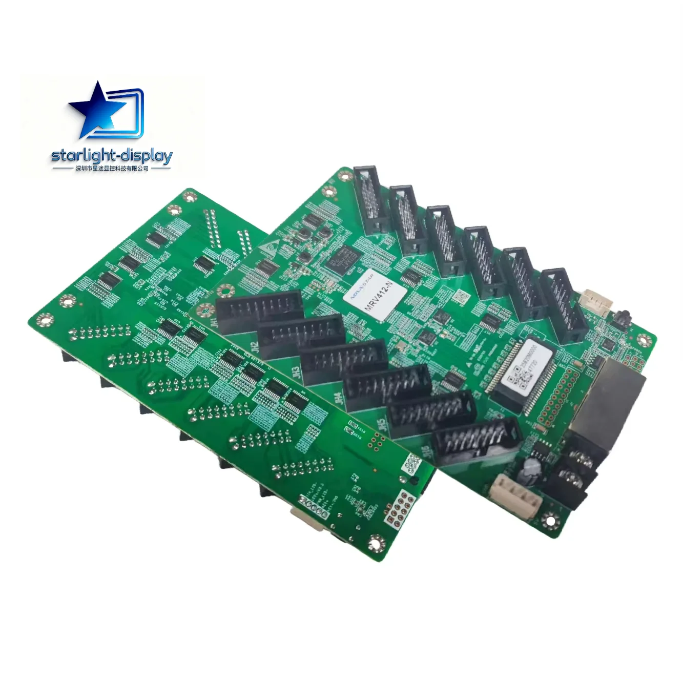 LED Display Screen Receiving Card Novastar MRV412-N With12*HUB75E Ports  Digital Advertising Receiver Card