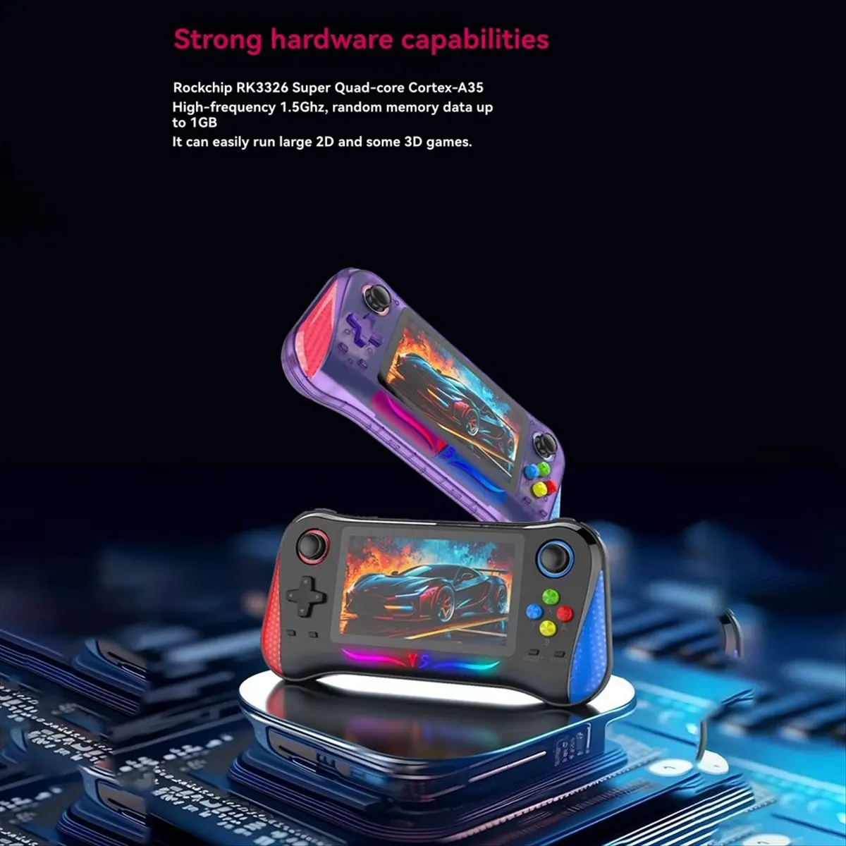SPECIAL OFFER X8M Retro Video Handheld Game Console 128GB 25000+ Games 4.5inch IPS Screen Support Multiple Emulators