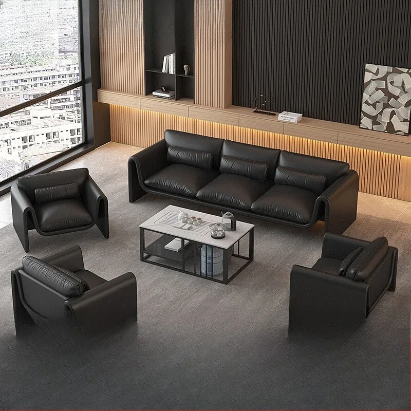 Modern Minimalist Coffee Table for Office Versatile Use Easy to Use Adjustable Feet No Assembly Required Easy Assembly