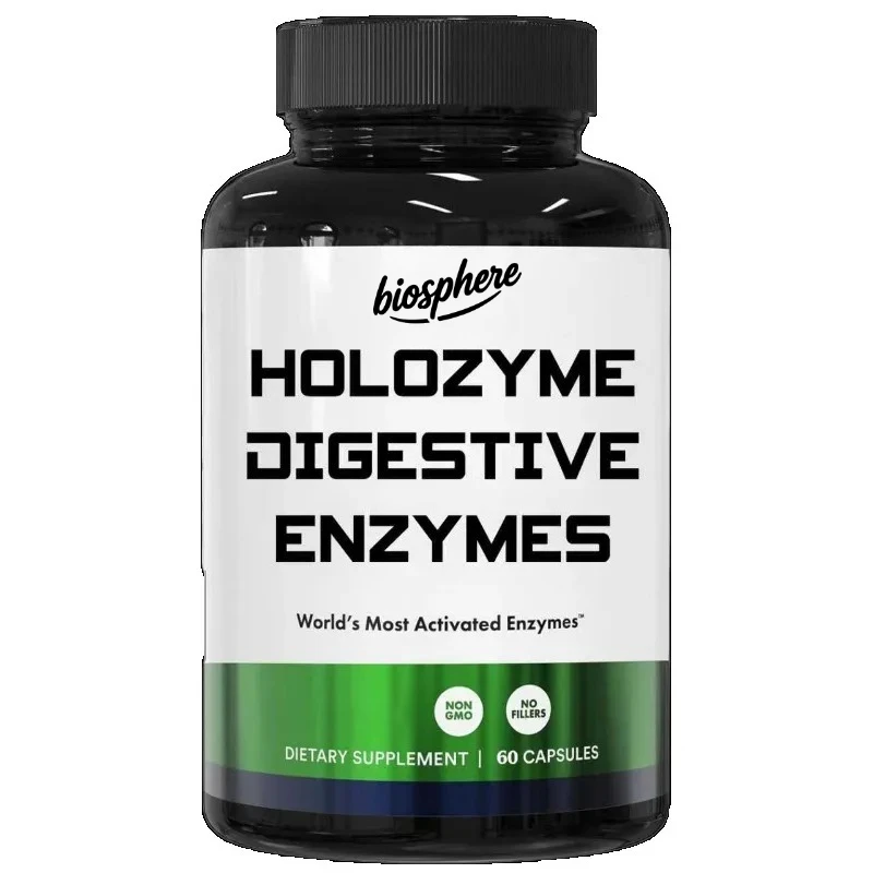 

Капсулы с пищевыми ферментами содержит инлину, амлиза и инвертируйте защиту, амлайза и лактаз -60 капсул