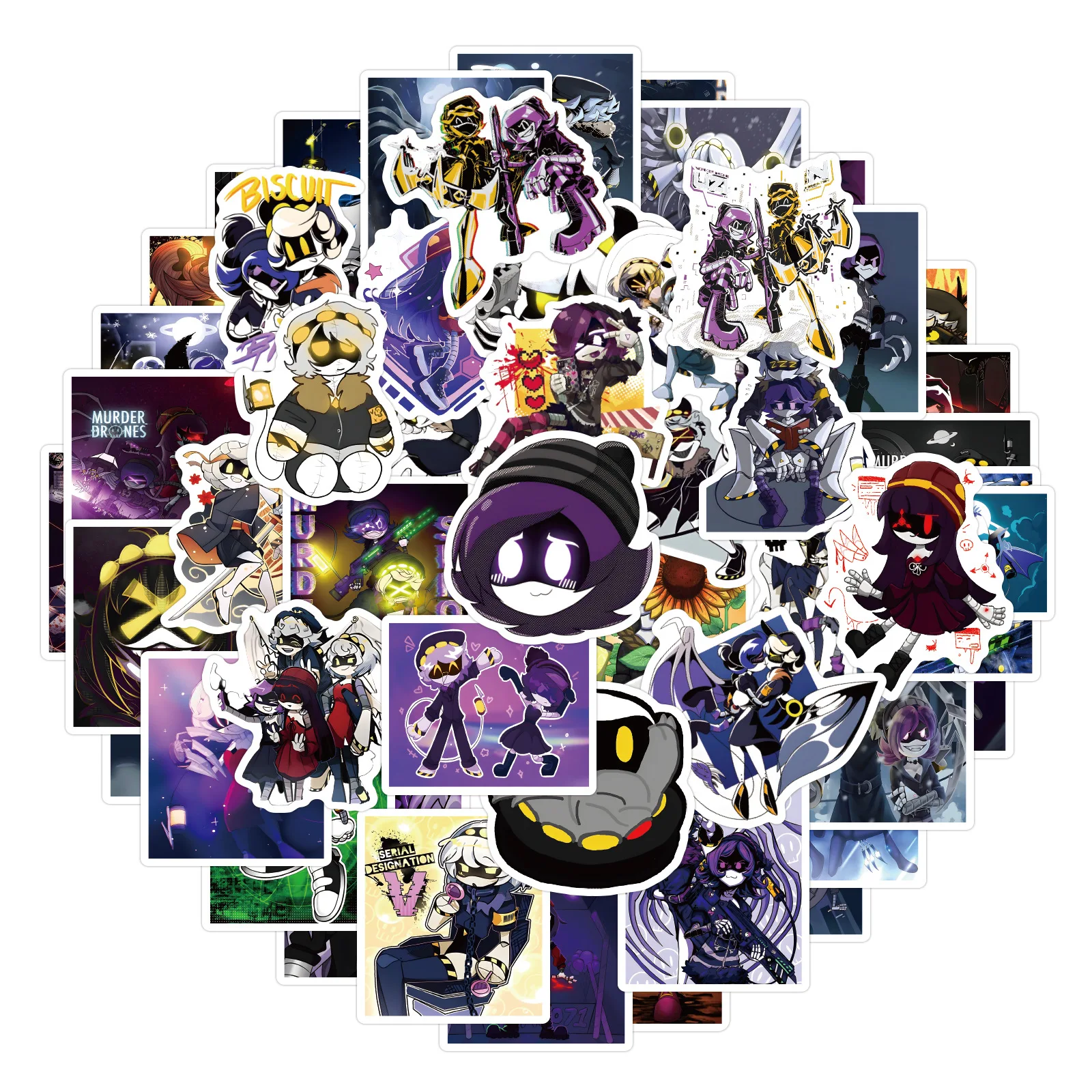 55/110PCS Cartoon M…