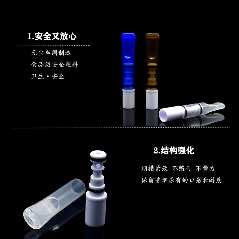 filtros de cigarro finos e grossos filtragem Tobacco Filter Mini Hot Sale Reusable Reducing Smoke filter Smoking filter tool
