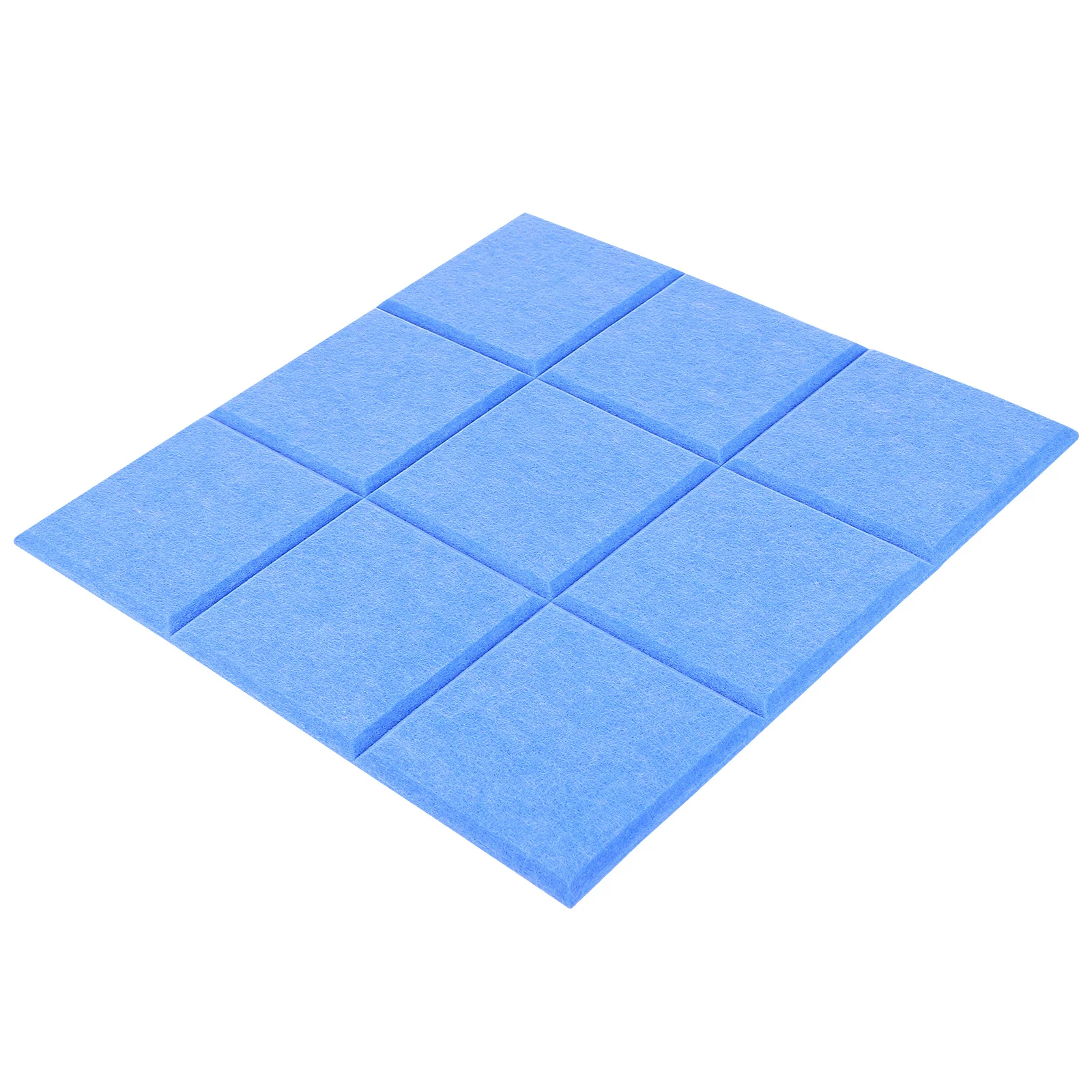 Felt Board Self-Adhesive Wall Mountable Memo Board For Home Office Classroom Grid Notice Organizer Sticky Message Panel