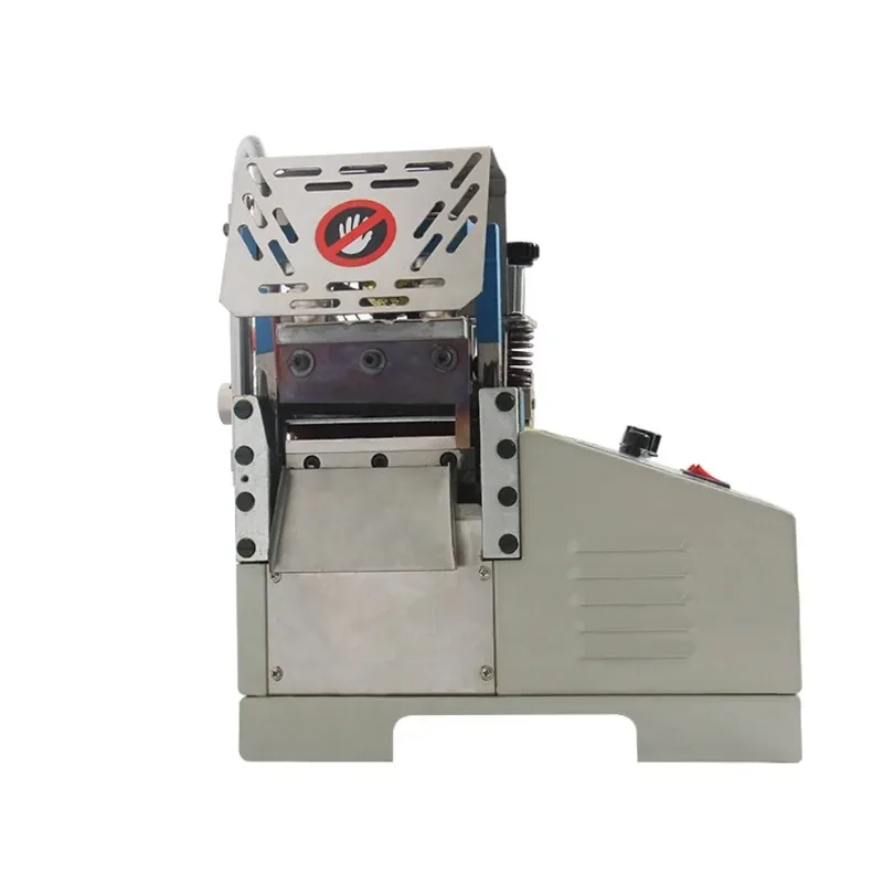 HR-100LR High Speed Automatic Elastic Ribbon Webbing Hot Cutting Machine Good Quality
