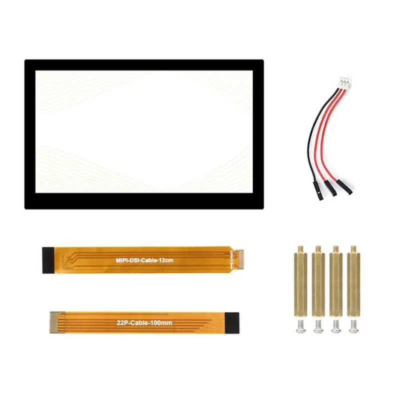 Leading-DSI Capacitive Touch Display 13.3Inch IPS Screen 1920 X 1080, Toughened Glass Panel, 10-Point Touch, Full Metal Back Pan