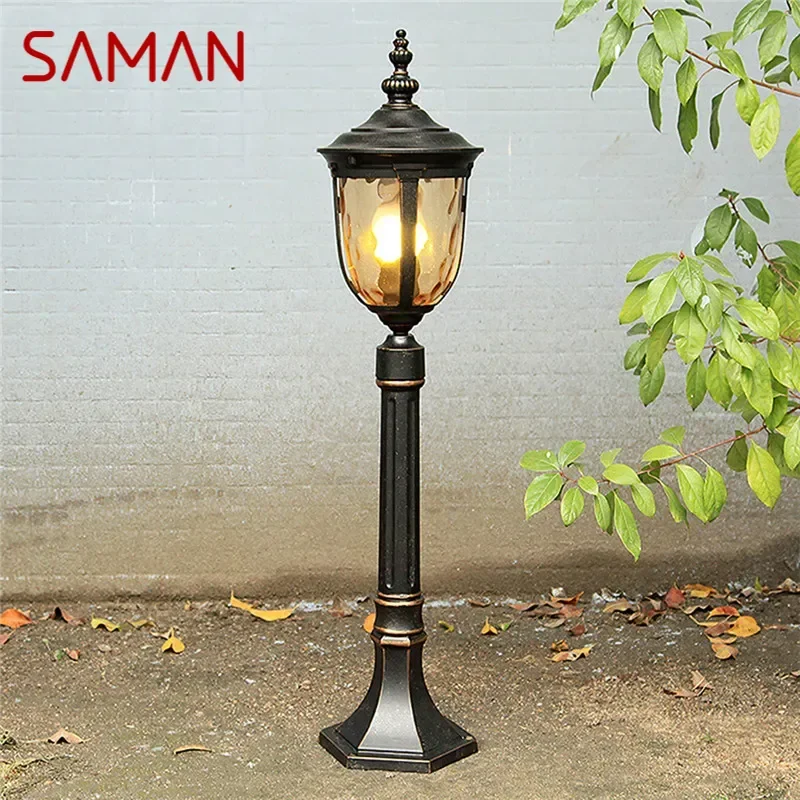 

SAMAN Contemporary Outdoor Lawn Lamp LED Electric Waterproof Villa Garden Courtyard District Residential Quarters Lawn Lamp ﻿