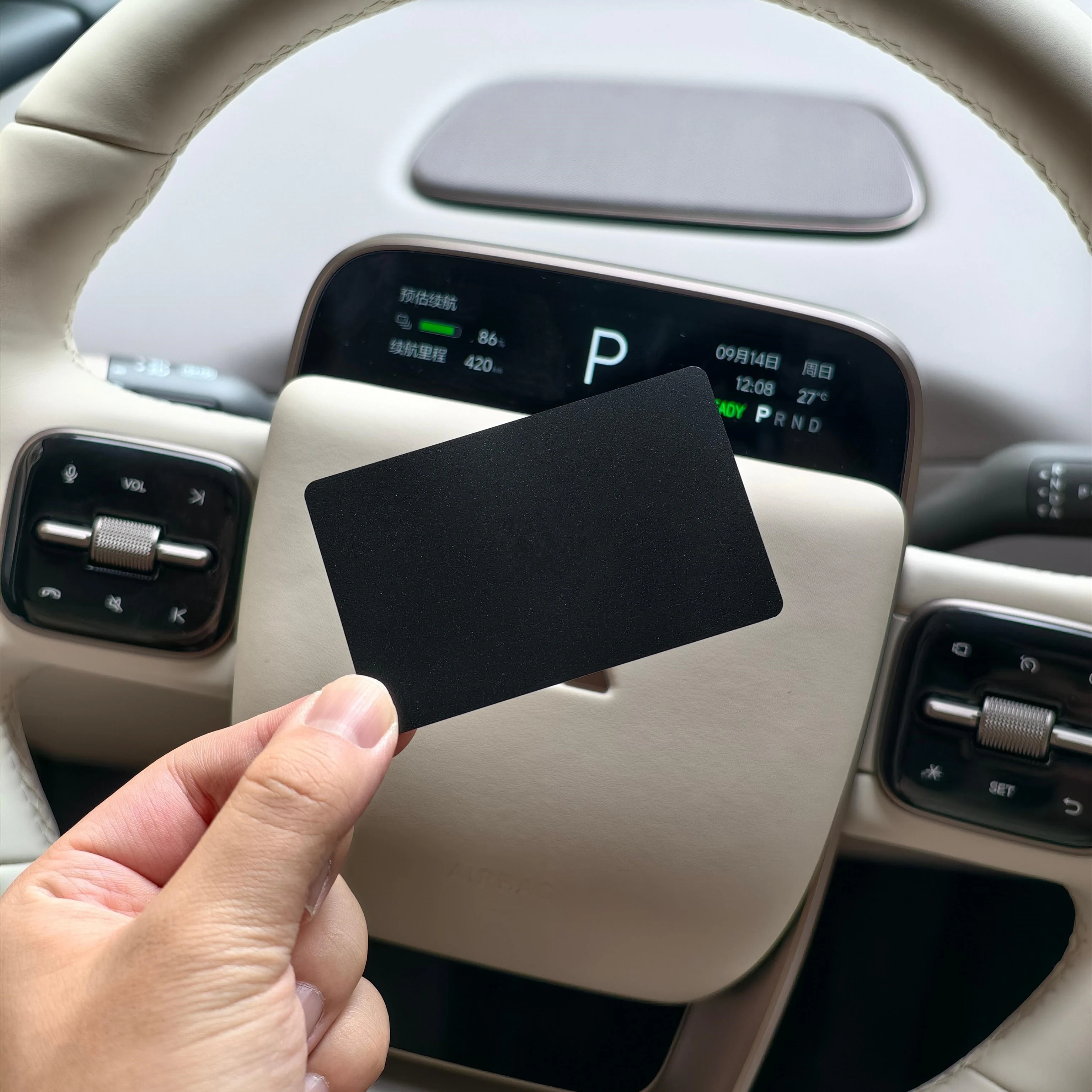 Original Car Nfc Key Card for Lixiang i6 i8 Genuine Car Digital NFC Key Card Protection Case Protect Shell