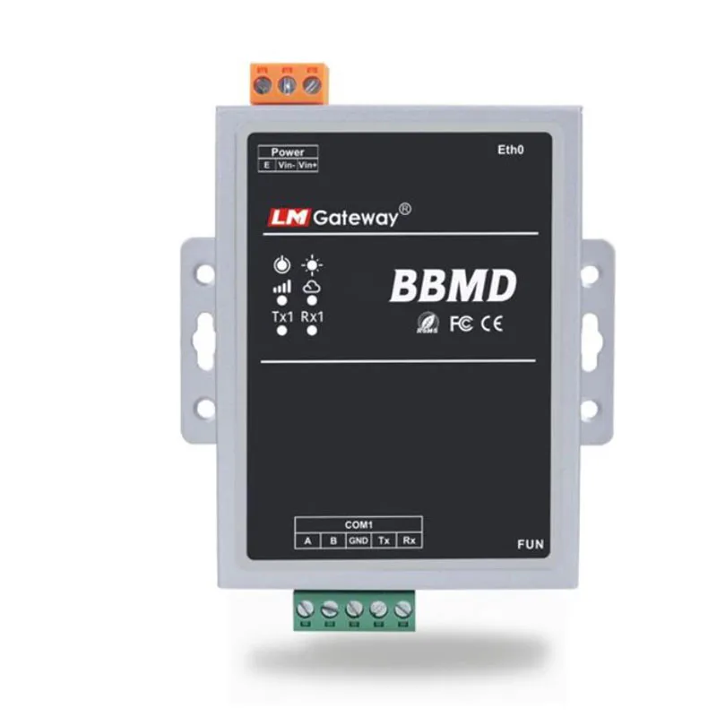 BACnet Broadcast Management Device BBMD Ethernet RS485 port