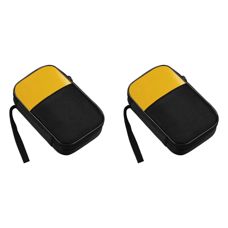 AC88-2X Soft Tool Carrying Case For 117/116/115/114/113 Digital Multimeters 62 Max And More, With Smooth Zipper