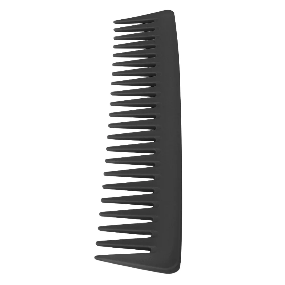 2PCS Plastic Wide Tooth Comb Slick Back Brush Thick Curly Wet Texture Detangling Comb Hair Styling Tool For Wet Dry Hair
