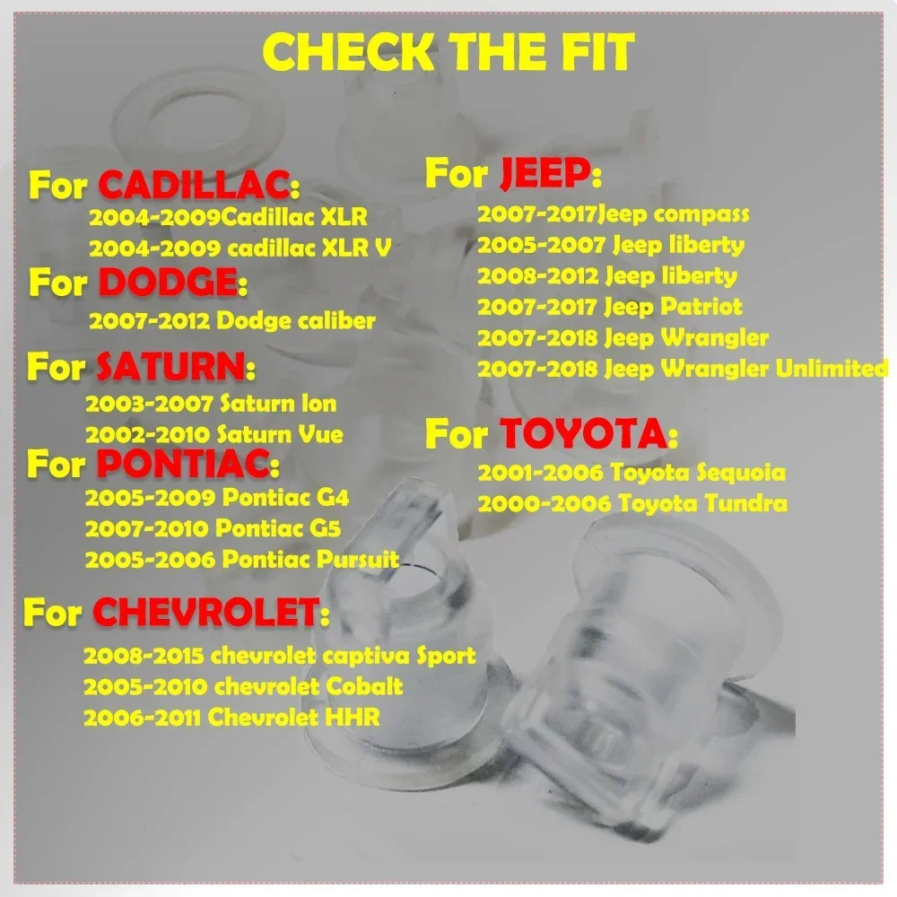 10X オパールアンタラ 2006- シボレーエピカ 2006-2011 キャプティバ 2006-2018 ギアシフトケーブルブッシュオートギアボックスラインラバースリーブ用