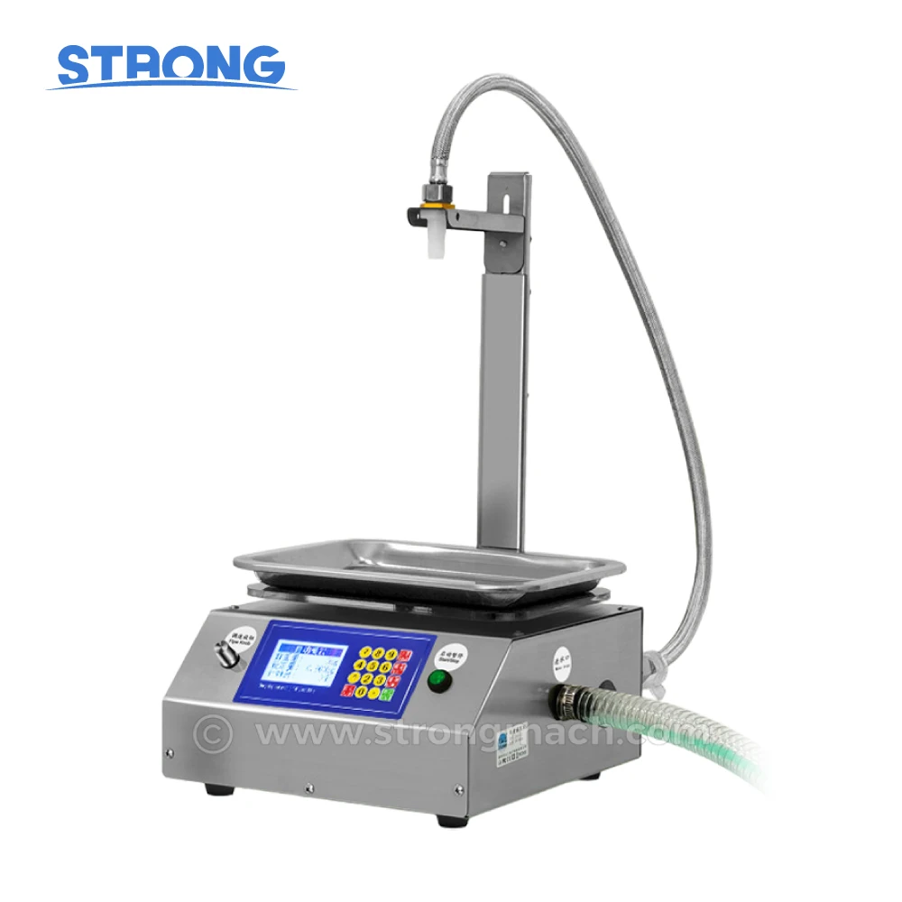 L10 L17 Liquid Filling Machine For Liquor Beverage Laundry Detergent Edible Oil Liquid Fertilizer Quantitative Dispensing