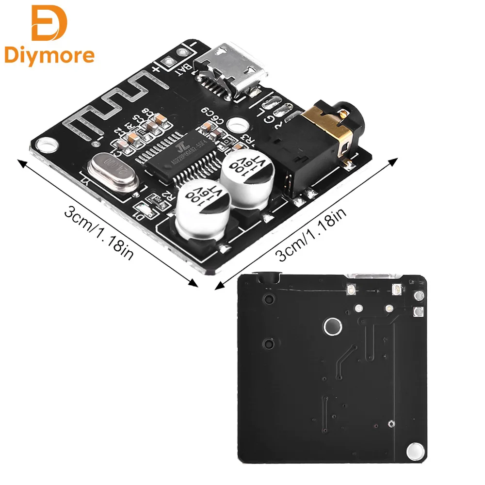 1/5/10 PCS VHM-314 Bluetooth Decode Board MP3 Verlustfreie Auto Lautsprecher Verstärker Nachrüstung Bluetooth 5,0 Micro USB Schnittstelle