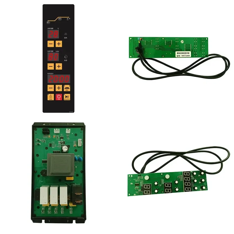 Hot Sale Customizable Button Proof Commercial Equipment Thermostat Temperature Controller & ODM Support Made of Plastic