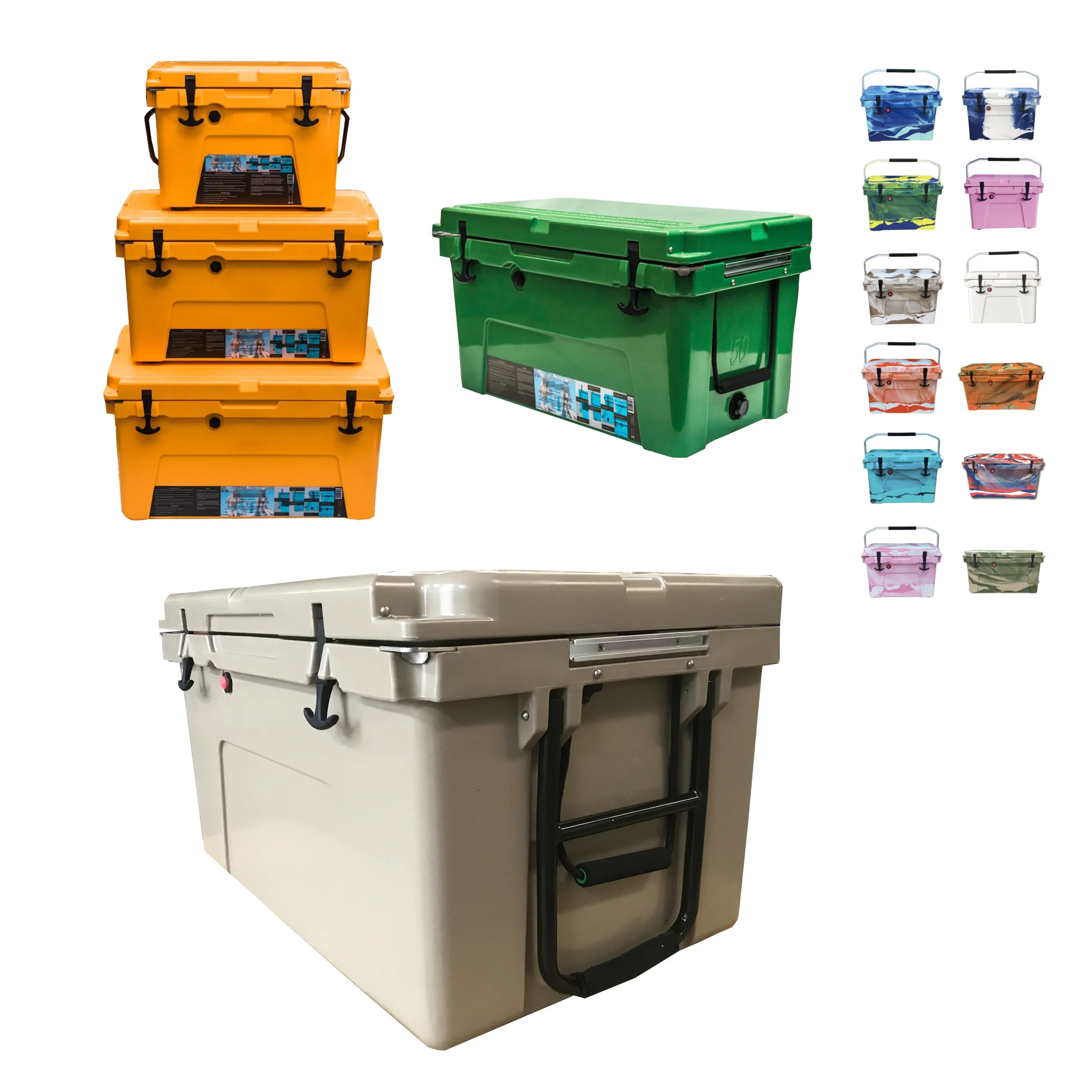 110L  120QT  itoo lldpe hard camping coolers coolest ice cooler box