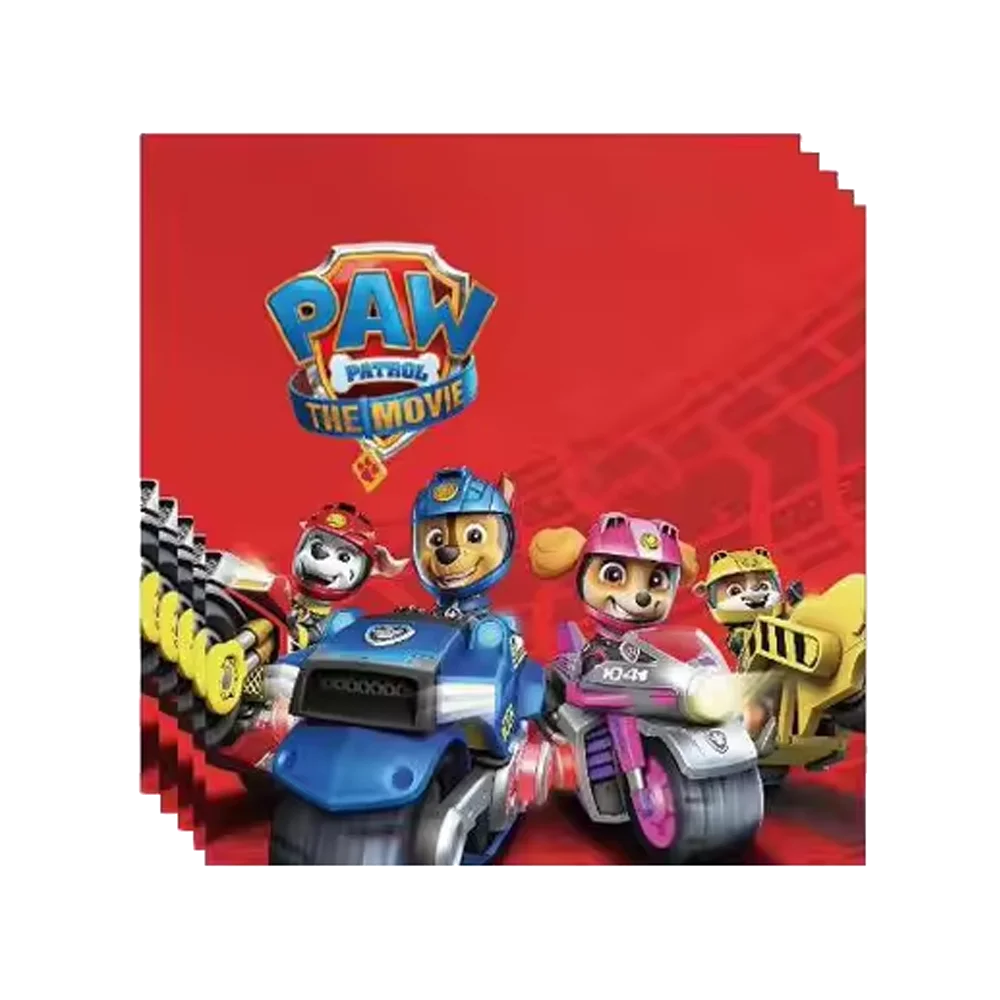 Dekoracje na przyjęcie urodzinowe Psi Patrol Jednorazowa zastawa stołowa Obrus Talerz Torba na prezenty Psy Skye Balon Baby Shower Artykuły na przyjęcie dla dzieci