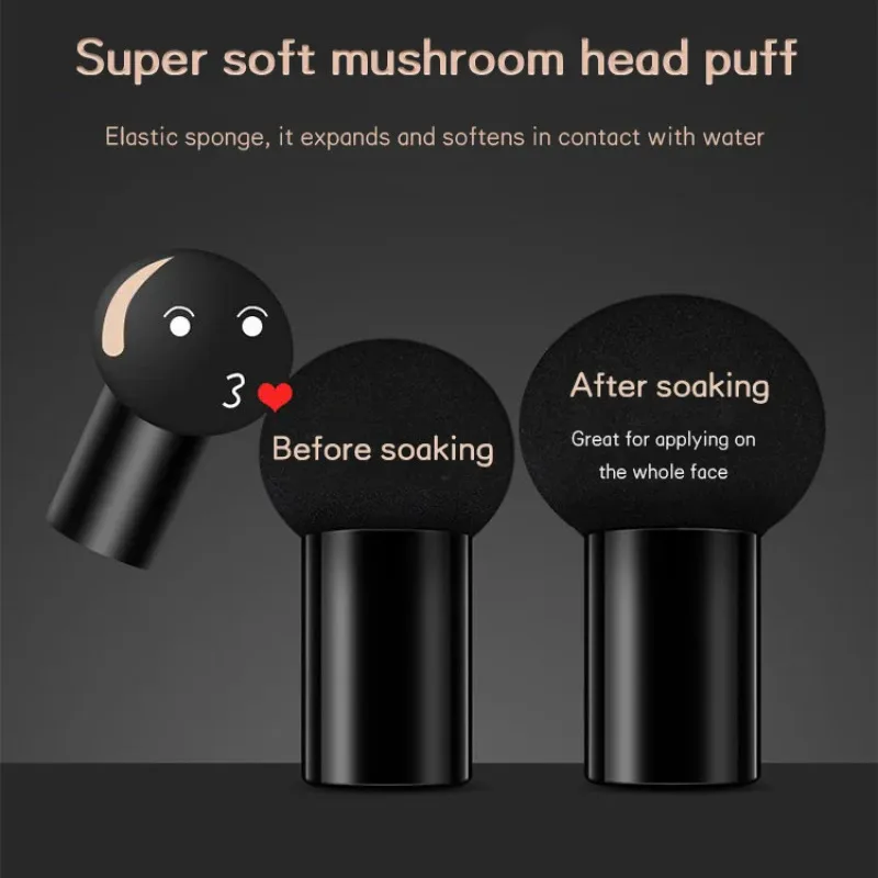 Mushroom Makeup Egg Even Skin Tone Concealer Moisturizing Brightening Face Repair Beauty Cream