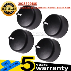 A2038300685 2038300685 For Mercedes C-Class W203 C320 C240 C230 4PCS Climate Air Conditioner Control Button Knob Car Accessories