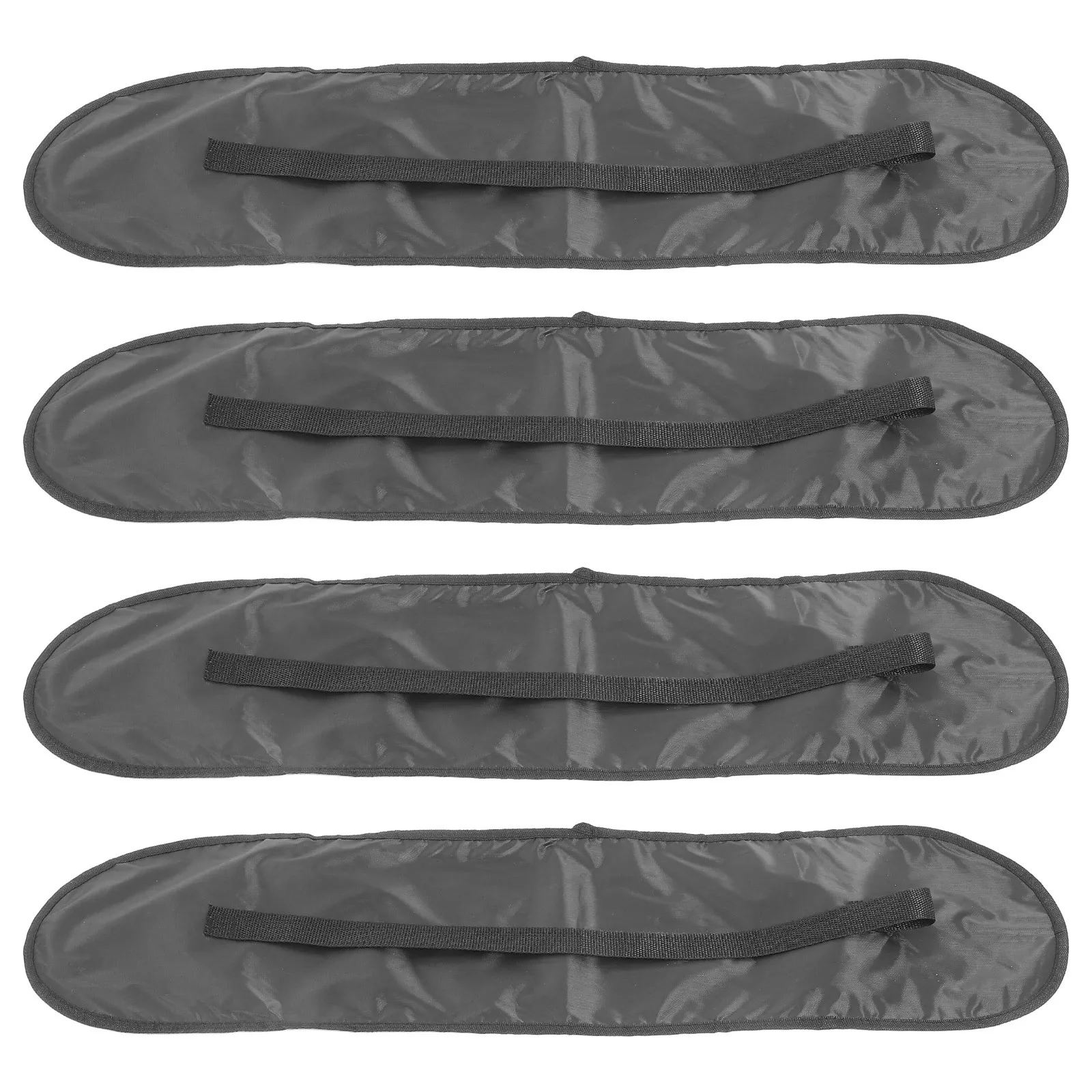 4 قطعة حقيبة لوح التزلج 80 سنتيمتر مقاوم للماء على ظهره الكتف الأشرطة اليومية الرياضة في الهواء الطلق الأسود المحمولة خفيفة الوزن حقيبة التزلج #1