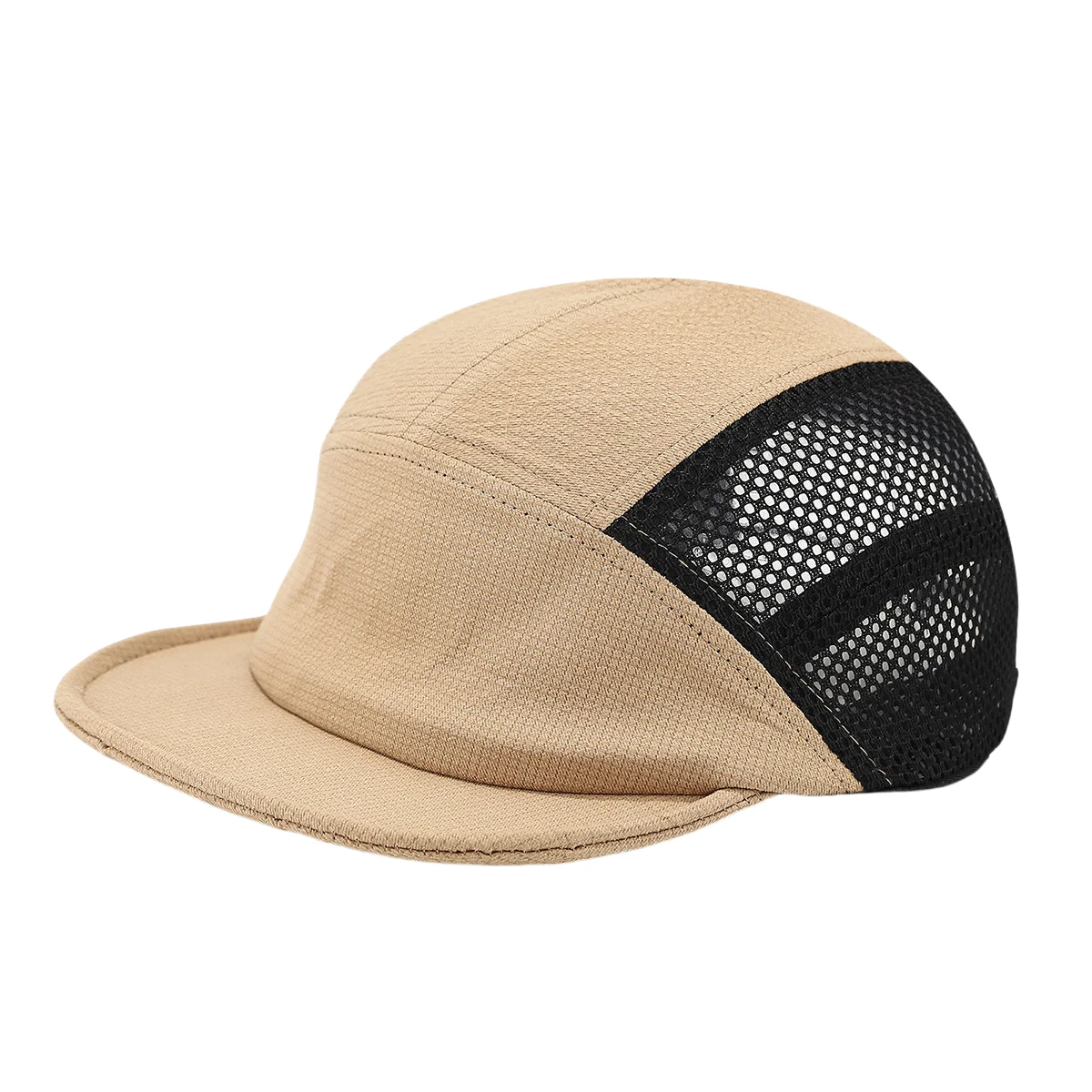 Summer breathable American short brimmed hat men\'s Japanese overbrimmed hat retro tooling camping soft brimmed hat minimalist